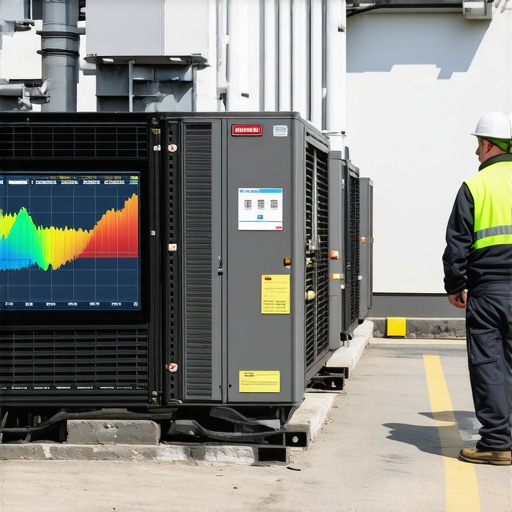 IoT sensors attached to HVAC components monitoring system health