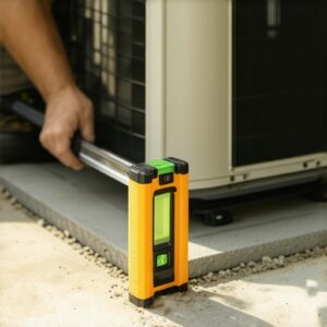 Read more about the article How to level an AC condenser pad without heavy machinery